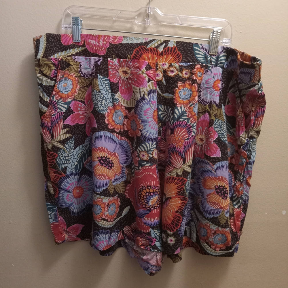 Torrid Floral Women's Shorts - Multicolor